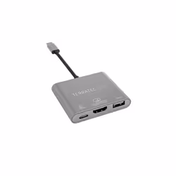 Terratec Connect C3, USB 3.2 Gen 1 (3.1 Gen 1) Type-C, Argent, HDMI, USB 3.2 Gen 1 (3.1 Gen 1) Type-A, USB 3.2 Gen 1 (3.1 Gen ...