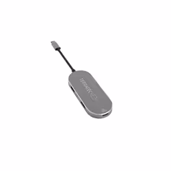 Terratec Connect c5, USB 3.2 Gen 1 (3.1 Gen 1) Type-C, Argent, HDMI, USB 3.2 Gen 1 (3.1 Gen 1) Type-A, Aluminium, Chine, USB