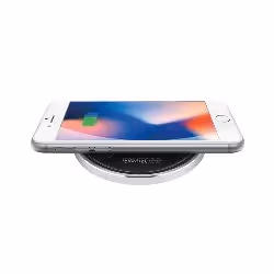 Terratec ChargeAIR dot! Smartphone Noir, Argent CC Recharge sans fil Charge rapide Intérieure