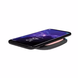 RealPower FreeCharge-10 Smartphone Noir Recharge sans fil Charge rapide Intérieure