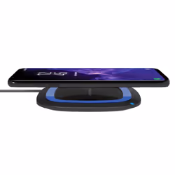 RealPower FreeCharge-10 Smartphone Noir Secteur Recharge sans fil Charge rapide Intérieure