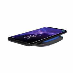 RealPower FreeCharge-10 Smartphone Noir Secteur Recharge sans fil Charge rapide Intérieure