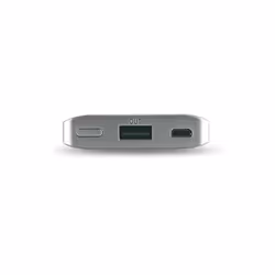 RealPower PB-4000 Fashion Lithium Polymère (LiPo) 4000 mAh Bleu, Argent