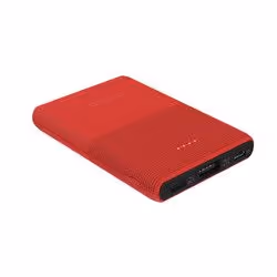 Terratec P50 Pocket, 5000 mAh, Lithium Polymère (LiPo), Rouge