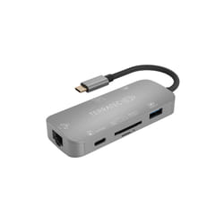 Terratec Connect C8 USB 2.0 Type-C Gris