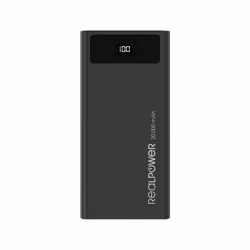 RealPower PB-20k PD 20000 mAh Noir