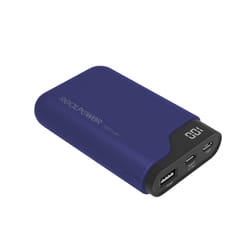 RealPower PB-7500C Navy Blue 7500 mAh Noir, Bleu