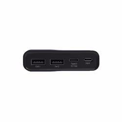 RealPower PB-15000C Navy Blue 15000 mAh Noir, Bleu