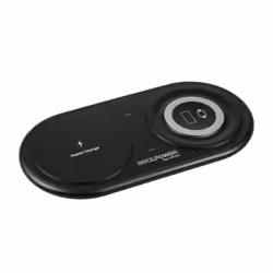 RealPower ChargeAIR Duo Smartphone, Smartwatch Noir USB Intérieure