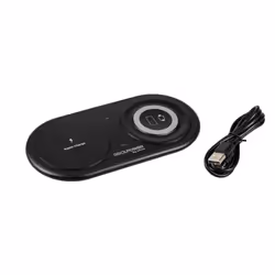 RealPower ChargeAIR Duo Smartphone, Smartwatch Noir USB Intérieure