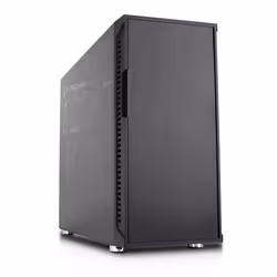 Nanoxia Deep Silence 8 Pro TG, Micro Tower, PC, Noir, ATX, EATX, Plastique, Acier, Verre trempé, 18 cm