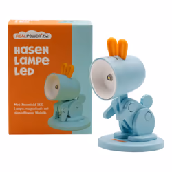 RealPower 486317 lampe de table LED Bleu, Orange