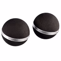 Terratec Concert BT mobile stereo, 2.0 canaux, 1-voie, 3 W, Avec fil &amp;sans fil, 2.1+EDR, 10 m
