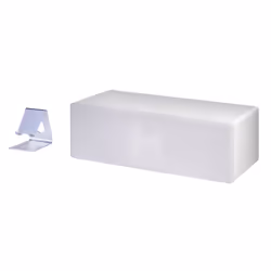 Terratec Concert BT 1, 2.0 canaux, 2-voies, Sans fil, Enceinte portable stéréo, Blanc, Universel