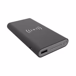 RealPower PB-8000, 8000 mAh, Recharge sans fil, 5 V, Noir
