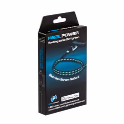 RealPower USB A/Lightning 0.75m 0,75 m Noir, Vert