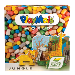 JBM Playmais World "Jungle", 3 an(s), Maïs, Multicolore, 1007 pièce(s)