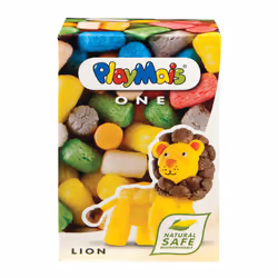 JBM Playmais One "Lion", 3 an(s), Maïs, Multicolore, 71 pièce(s)