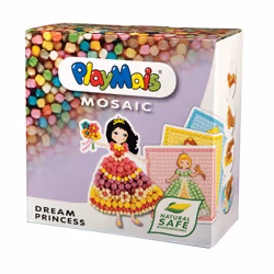 JBM Playmais Mosaic Princesse, 3 an(s), Maïs, Multicolore, 2306 pièce(s)