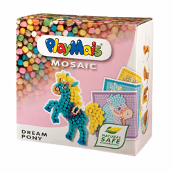 JBM Playmais Mosaic Poney, 3 an(s), Maïs, Multicolore, 2306 pièce(s)