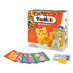 JBM Playmais Mosaic Animaux Compagnie, 3 an(s), Maïs, Multicolore, 2306 pièce(s)