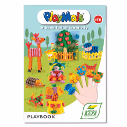 JBM Playmais Livre Play Book N°6, 3 an(s), Papier, Multicolore, 1 pièce(s)