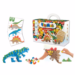 JBM Playmais Educatif Dinosaures, 5 an(s), Maïs, Multicolore, 505 pièce(s)