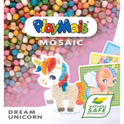 JBM Playmais Mosaic Dream Licorne, 5 an(s), Maïs, Multicolore, 2306 pièce(s)