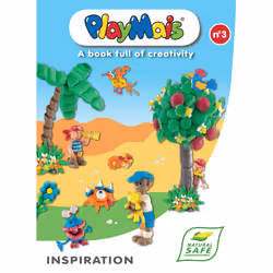 JBM Playmais Book Inspiration N°3, 3 an(s), Papier, Multicolore, 1 pièce(s)
