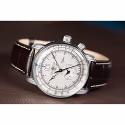 Zeppelin 7640-1 montre Montre bracelet Mâle Quartz Argent