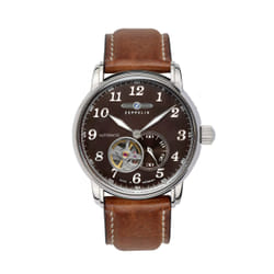Zeppelin 7666-4 montre Montre bracelet Mâle Mécanique (enroulage automatique) Argent