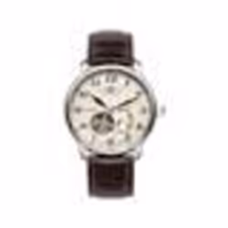 Montre Homme Zeppelin - Bracelet en cuir & résine 7666-5 - Gris - Automatique