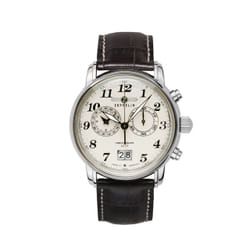 Zeppelin 7684-5 montre Montre bracelet Mâle Quartz Argent