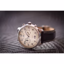 Zeppelin 7684-5 montre Montre bracelet Mâle Quartz Argent