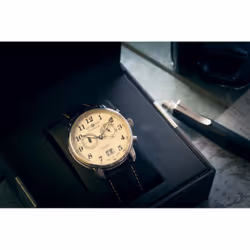 Zeppelin 7684-5 montre Montre bracelet Mâle Quartz Argent
