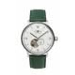 Montre - ZEPPELIN - Hindenburg - Acier - Cuir Vert - Automatique 40mm