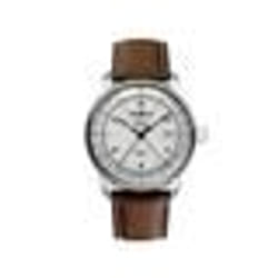 Montre Homme Zeppelin 100 Jahre Acier Automatic GMT Cuir Marron 8666-1