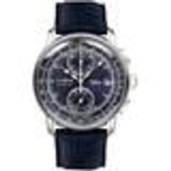 Montre Chronographe - Zeppelin - 8670-3 - Cuir - Argenté - 5 ATM