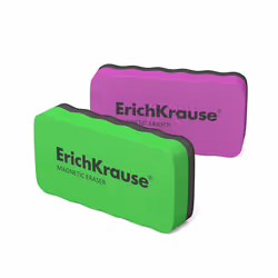 ErichKrause Magnetic eraser, Effaceur tableau blanc, Couleurs assorties, Chine, 12 pièce(s), 22 cm, 12 cm