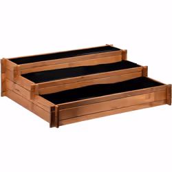 Dobar 58180FSC Lit de plantation Marron Rectangle