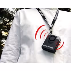 KH Security 100101 sonnerie d'alarme Noir