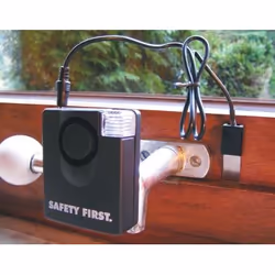 KH Security 100101 sonnerie d'alarme Noir