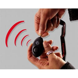 KH Security 100103 sonnerie d'alarme Noir
