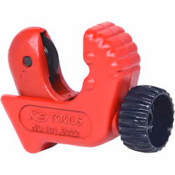 Pour cuivre, laiton et conduite en acier fin Forme ergonomique 2 roulettes de guidage Poignée rainurée à visser - Attribut de ...