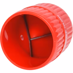 Description générale Ébavureur plastique pour tubes, adapté aux dimensions extérieures de Ø6 à 42 mm et intérieures de Ø3 à 4 ...