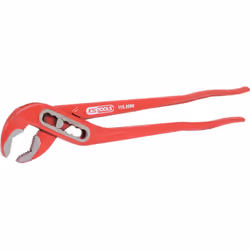 Selon DIN 8976 Mors dentés Transmission optimale de puissance Bec et crémaillère polis Thermolaquée rouge Chrome Vanadium ouv ...