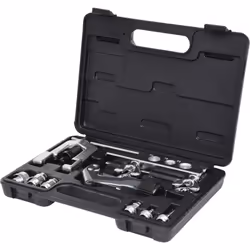 Description générale Le coffret d'appareils à collets KS Tools est conçu pour la fabrication de collets simples à 45° et de m ...