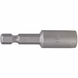 Entraînement 6 pans 1/4" selon DIN 3126 / ISO 1173 - C 6,3 Pour une utilisation manuelle ou avec visseuse Pour fixer les gouj ...