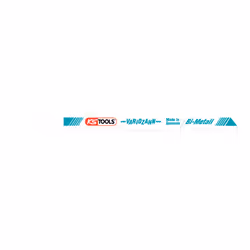 KS Tools 129.3150F, Lames de scie sauteuse, Contre-plaqué, Acier inoxydable, Acier, Bois, Bimétal, Bleu, Blanc, 5 pièce(s)
