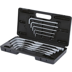 Jeu de clés mâles,tête sphérique10pcslong